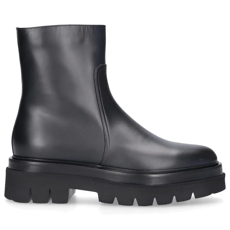 Santoni - Stiefeletten 58956 Kalbsleder - schwarz