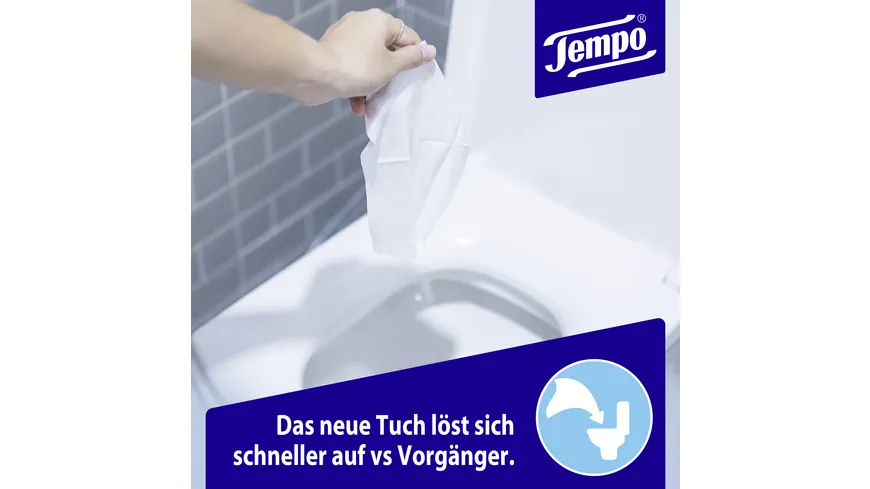 Tempo feuchtes Toilettenpapier Sanft für Kinder