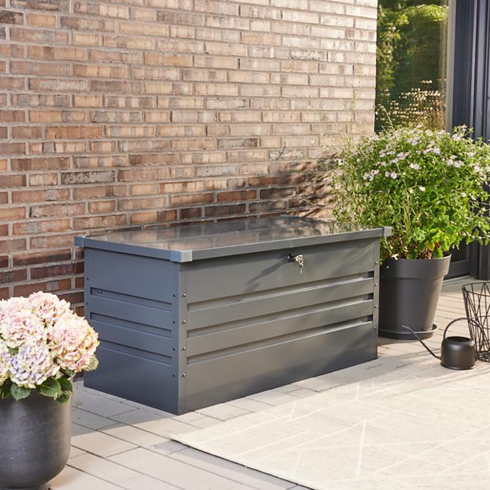 Home Deluxe abschließbare Megabox XL 400 Liter anthrazitgrau
