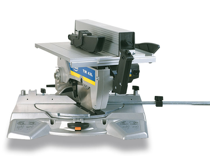 Scie à onglets Virutex 4300600 TM43L avec table supérieure 250 mm 1100 W