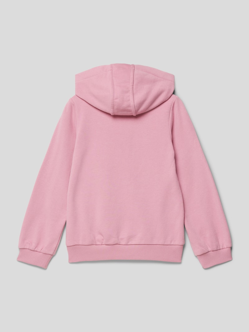 Hoodie mit Statement-Stitching in hellrosa