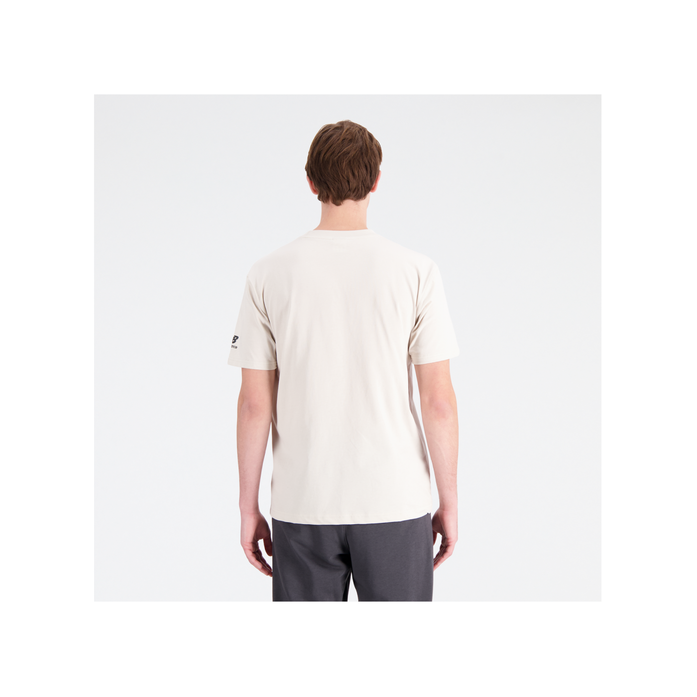 New Balance Essentials Varsity T-Shirt Schwarz