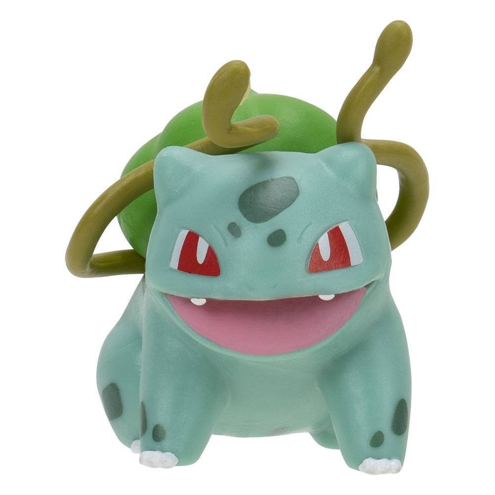 Jazwares Spielfigur Pokémon Battle Figuren 6-Pack Pikachu, Schiggy, Glumanda, Toxel...