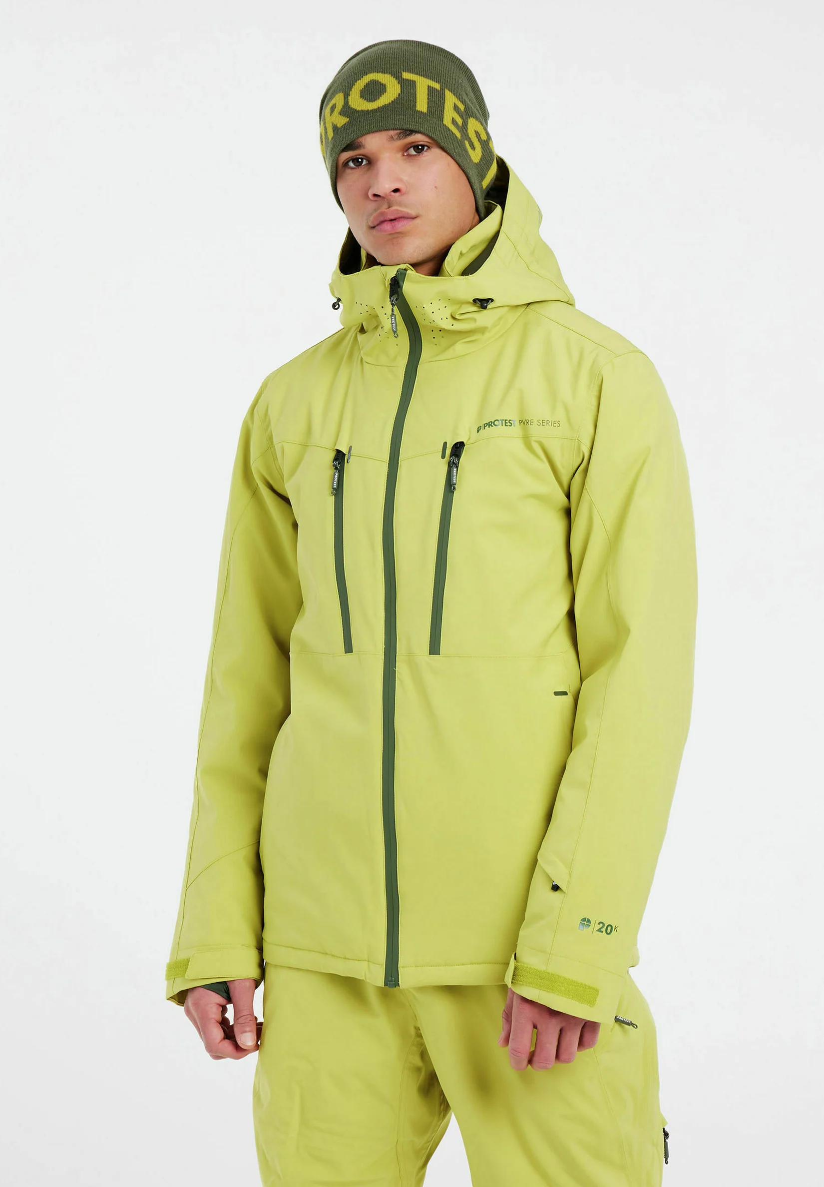 Chaqueta de esquí de protesta