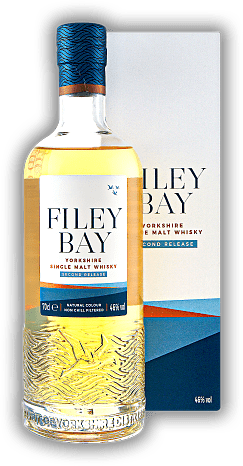 Filey Bay Single Malt Whisky Second Release Filey Bay Single Malt Whisky Second Release Sherry Cask Reserve. 0,7	 Liter - Vol 46%
