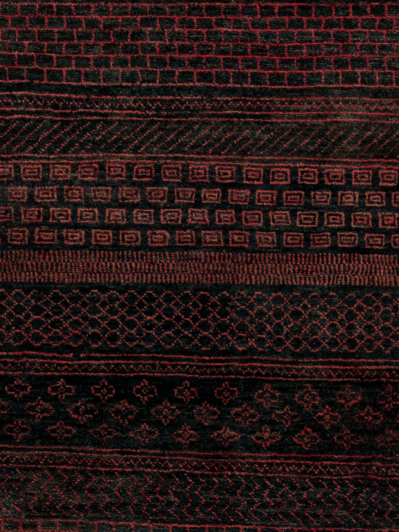 Contemporary Gabbeh ca. 200 x 315 cm, Unikat / Einzelstück