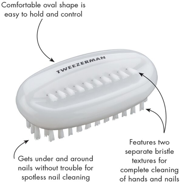 Tweezerman Dual Nail Brush - Nagelbürste Nagelbürste