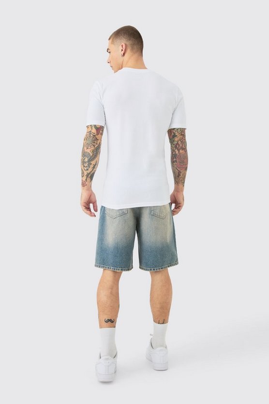 2er-Pack Muscle-Fit T-Shirt