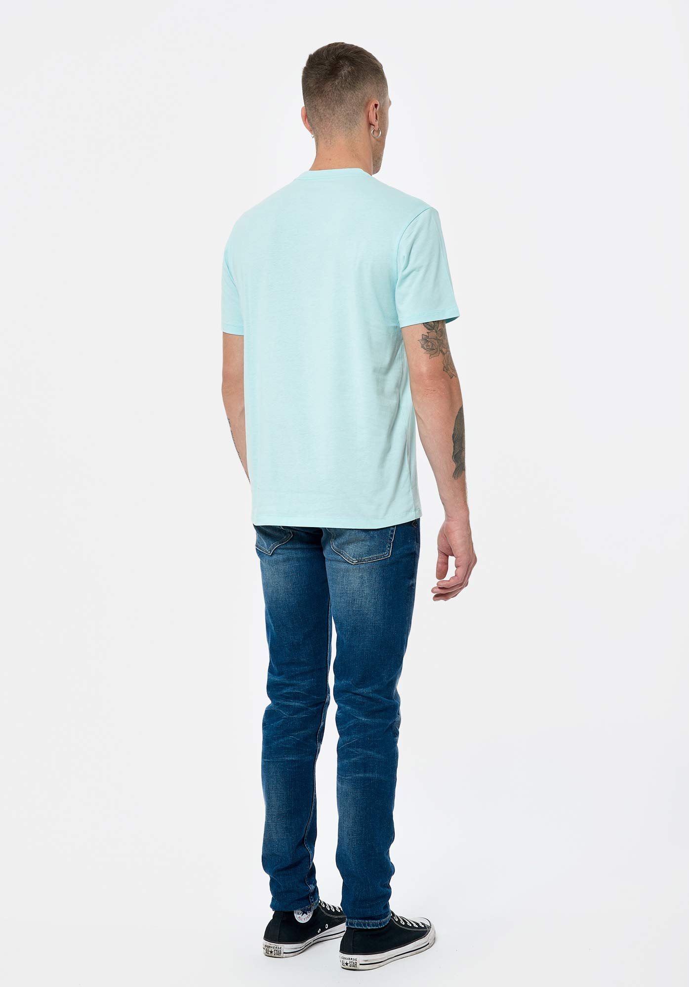 PACCO  T-shirt bleu ciel Homme