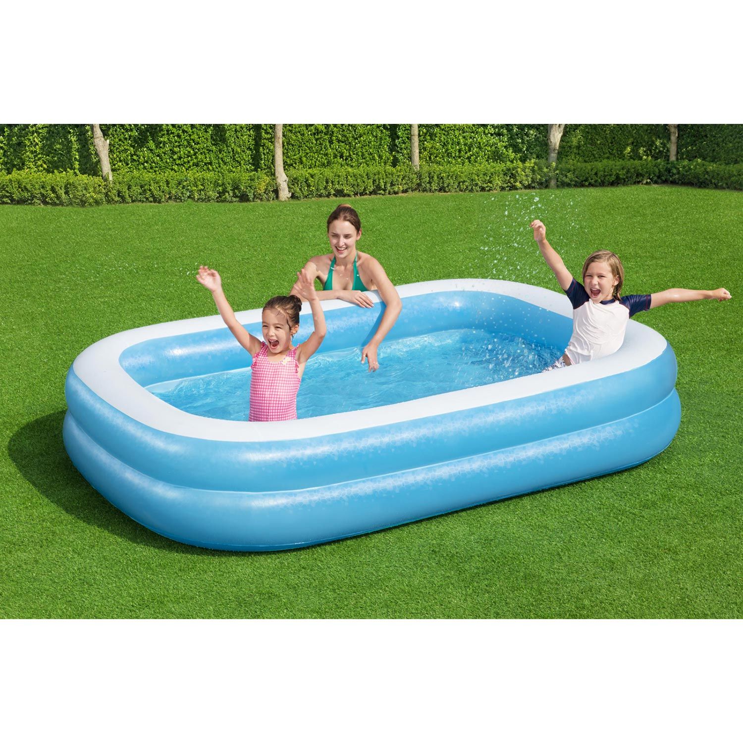 Bestway 262 x 175 cm aufblasbarer Familienpool