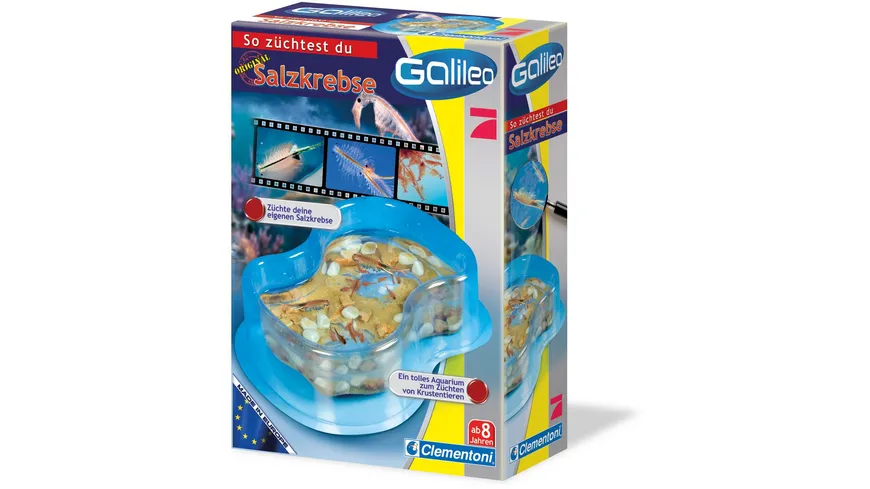 Clementoni - Galileo - Original Salzkrebse