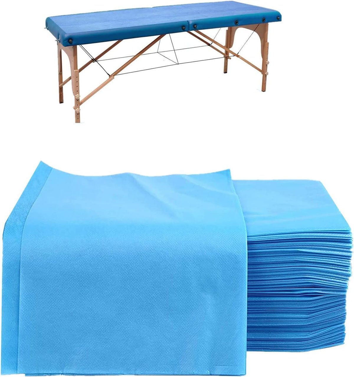 Matratzenschoner 20 Stück wasserdicht und öldicht Einweg-Bettlaken 80 x 180 cm CTGtree