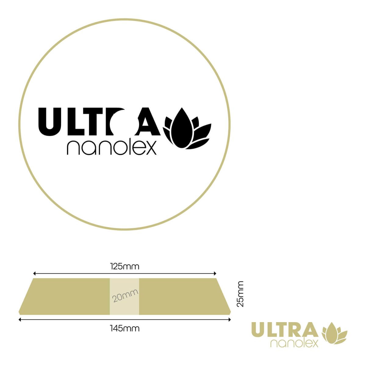 Nanolex Polierpad Ultra DA 125mm sehr hart