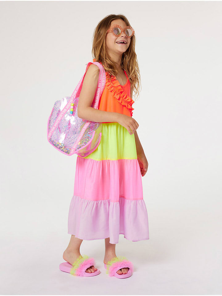 Billieblush Kleid in Orange/ Gelb/ Rosa günstig kaufen