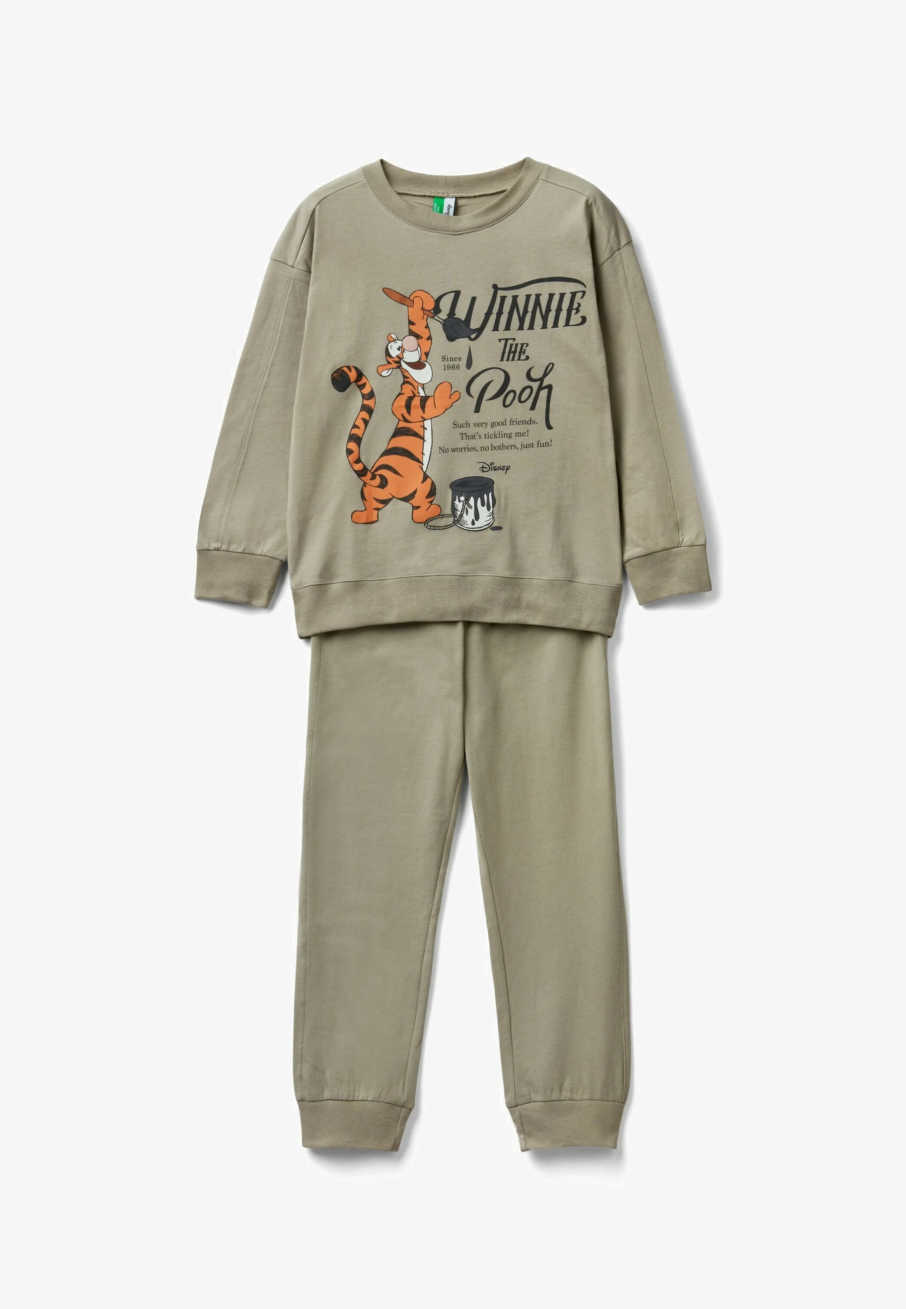 United Colors of Benetton PIJAMAS LARGAS ©DISNEY ESTAMPADO TIGRO - Pijamas