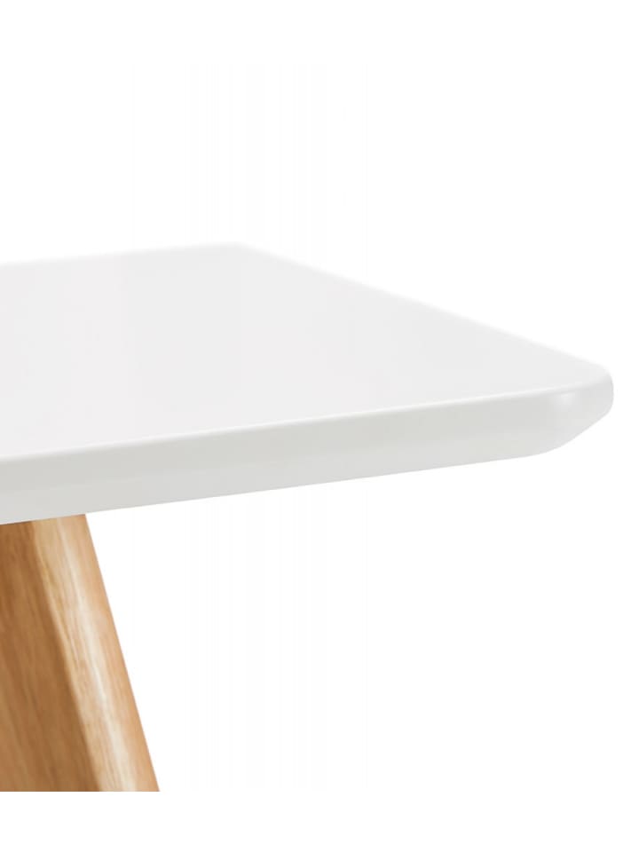 KADIMA DESIGN Esstisch MARIUS Skandinavisches Design | Nordischer Stil in Weiß-Beige günstig kaufen onesize