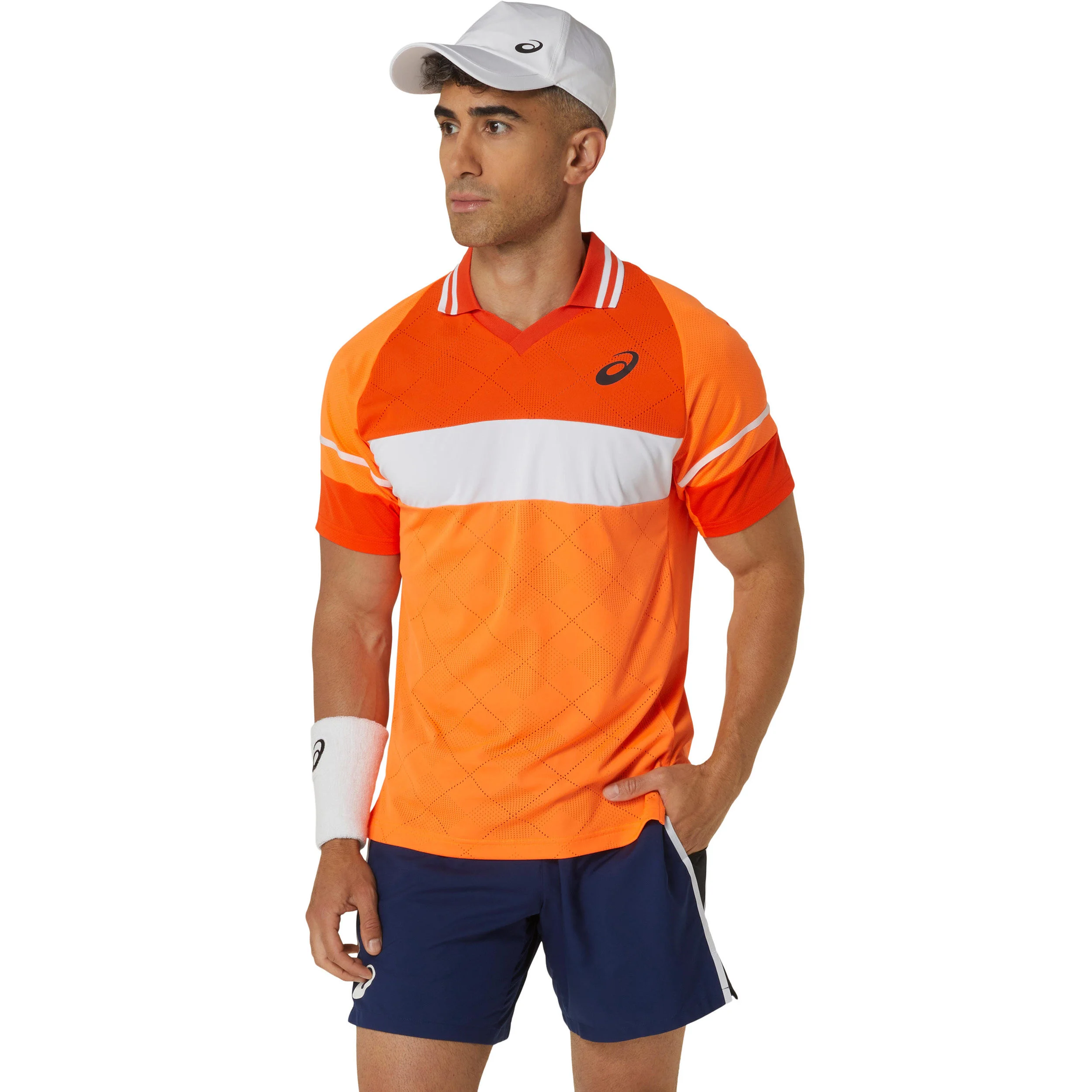Match ACTIBREEZE Polo Herren - Koralle, Orange