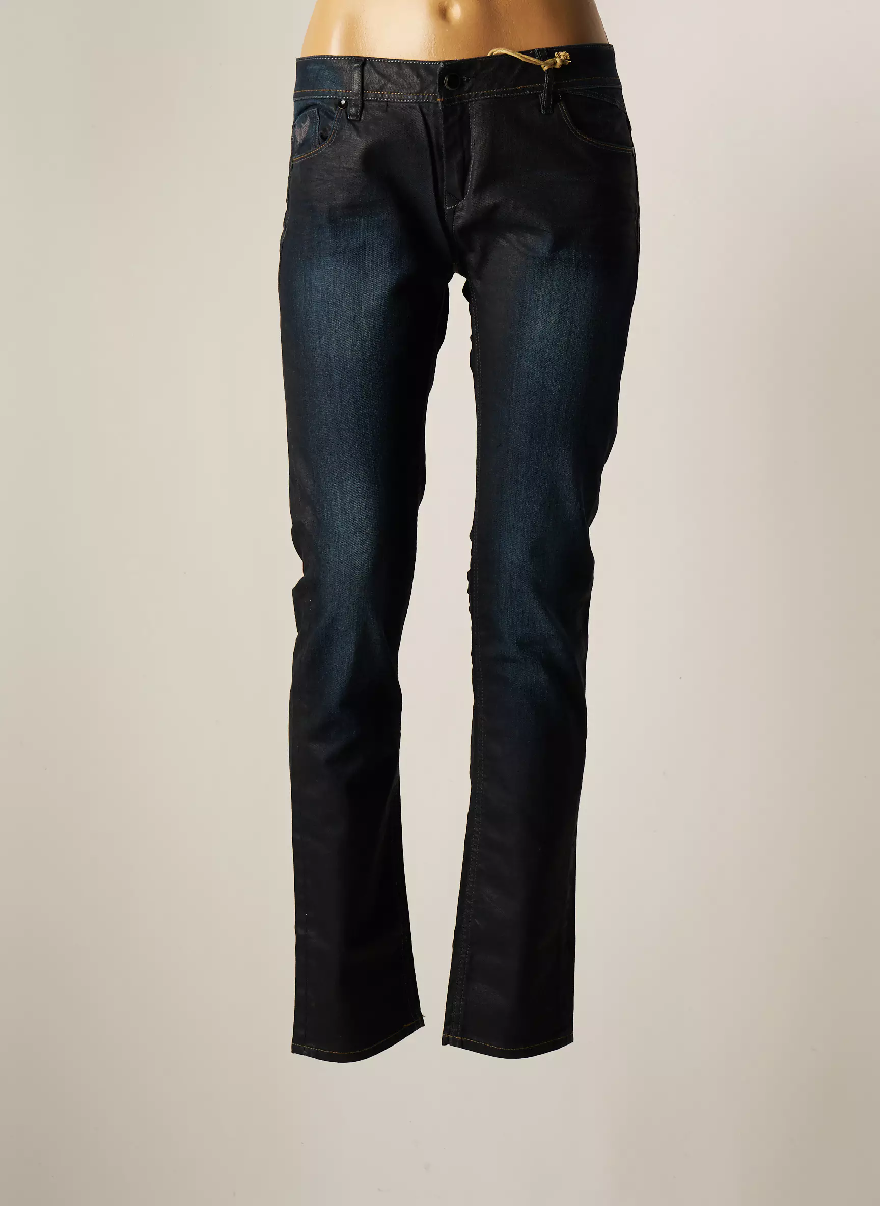 Kaporal Jeans Coupe Slim Femme couleur bleu