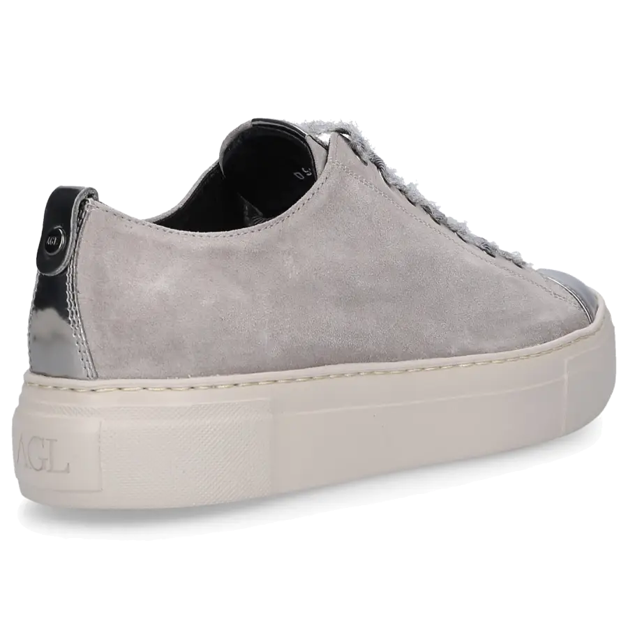 AGL Attilio Giusti Leombruni - Sneaker low D925065 Veloursleder - grau