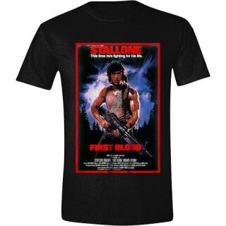 Rambo T-Shirt First Blood Poster