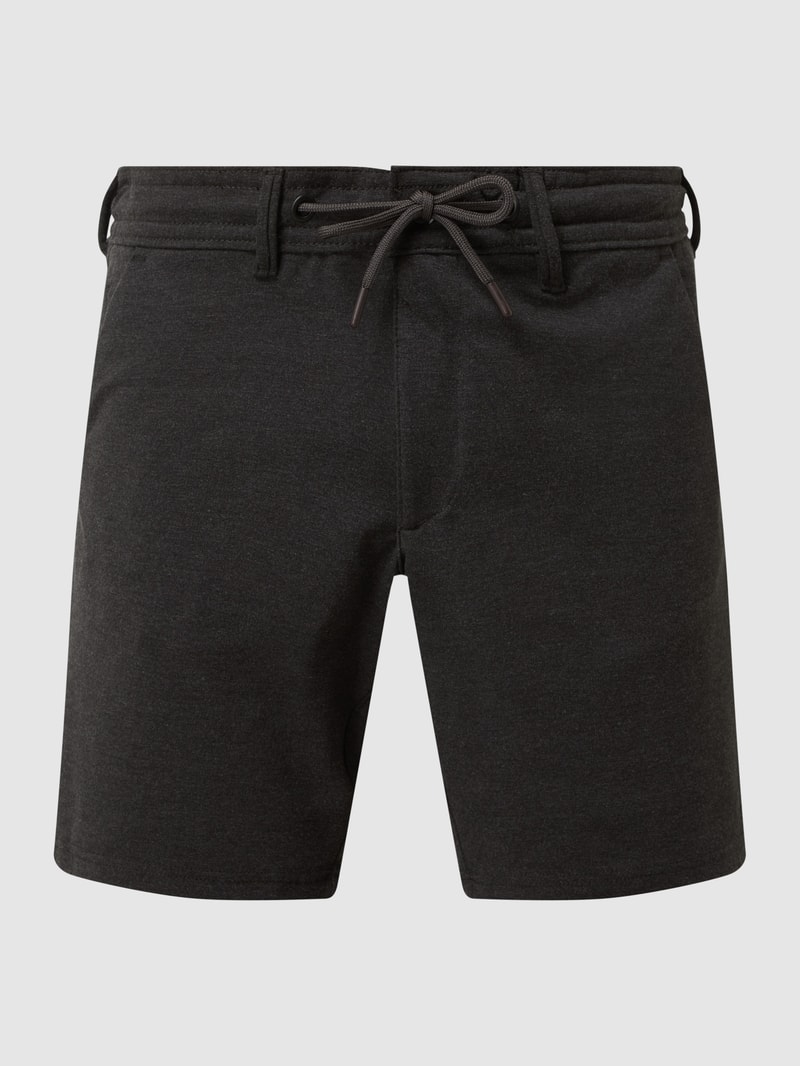 Slim Fit Chino-Shorts mit Stretch-Anteil in dunkelgrau