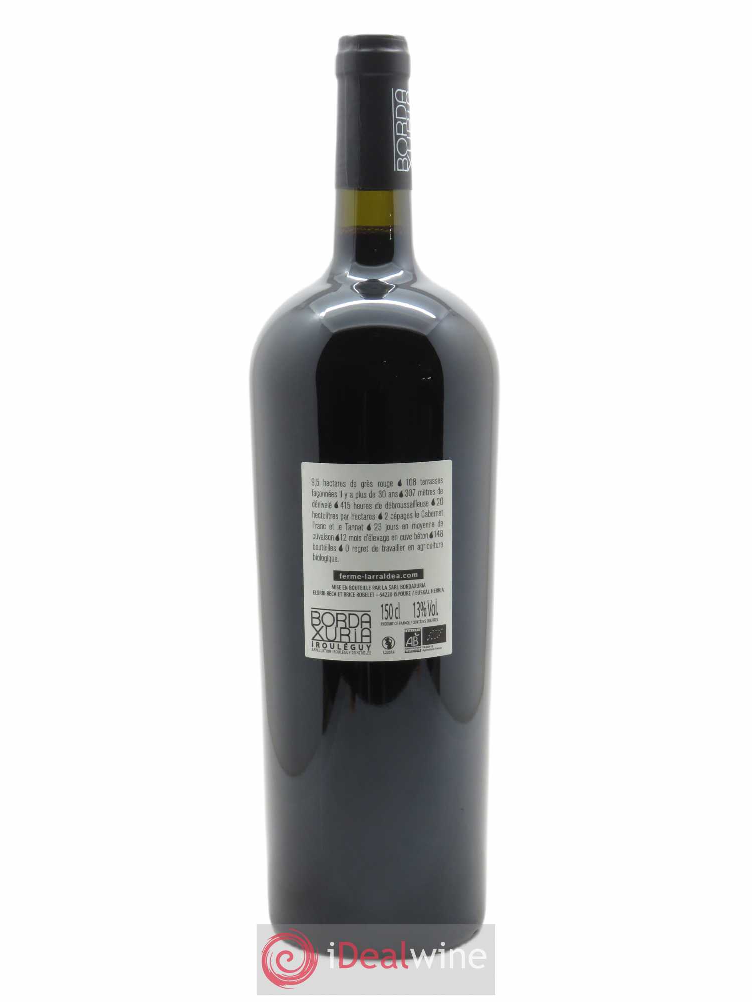 Irouléguy Domaine Bordaxuria  2019 - Lot de 1 Magnum