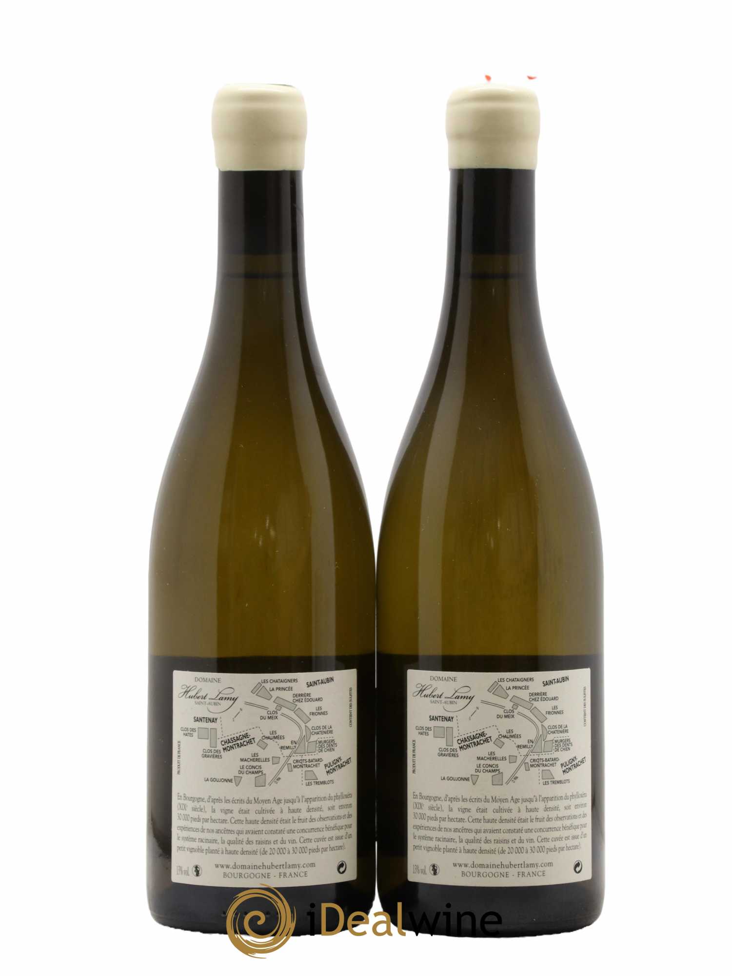 Puligny-Montrachet Les Tremblots Haute Densité Hubert Lamy  2017 - Lot de 2 Bouteilles