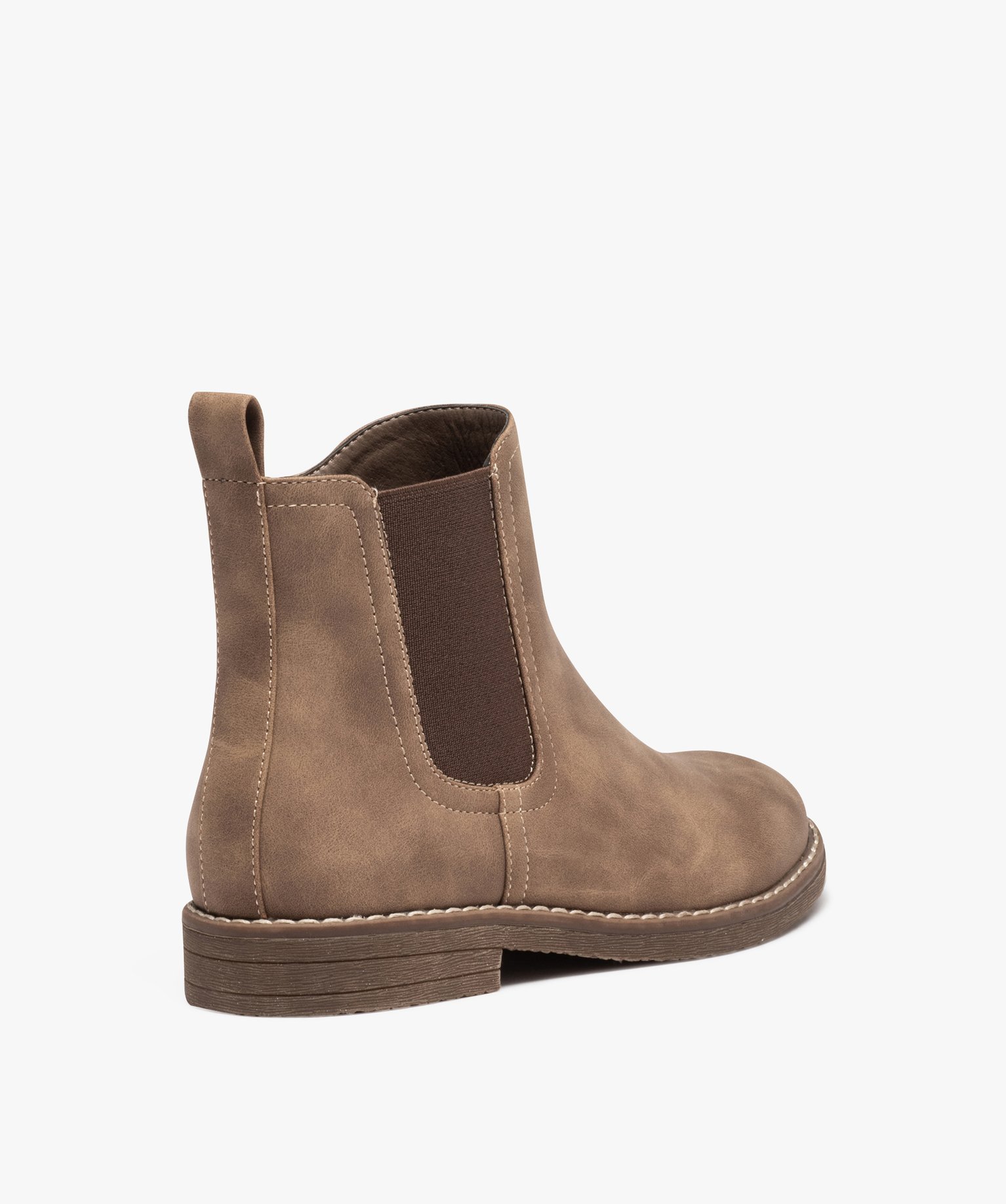 Boots Chelsea mates femme taupe | GEMO