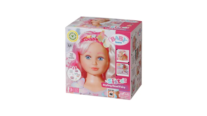 Zapf Creation - BABY born Sister Styling Head Fairy 2022