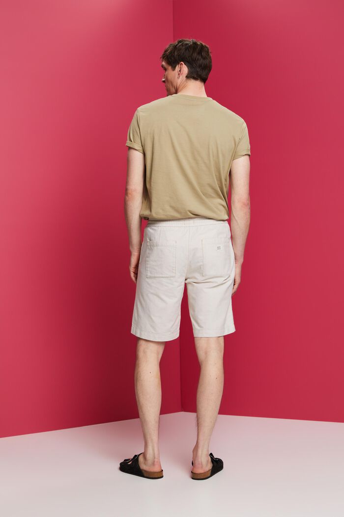 Pull-on-Shorts aus Twill, 100 % Baumwolle