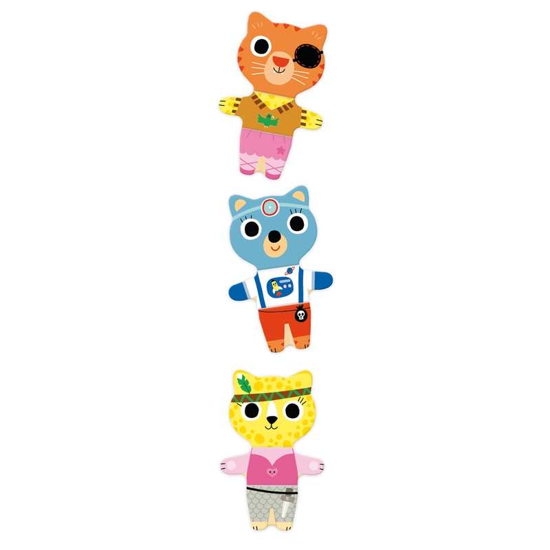 Jeu d'associations Dressup-mix Djeco