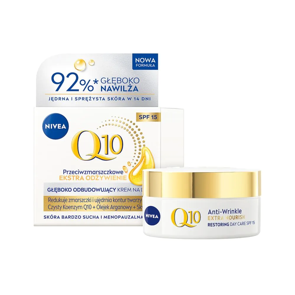Nivea Q10 Power Extra dnevna krema protiv bora