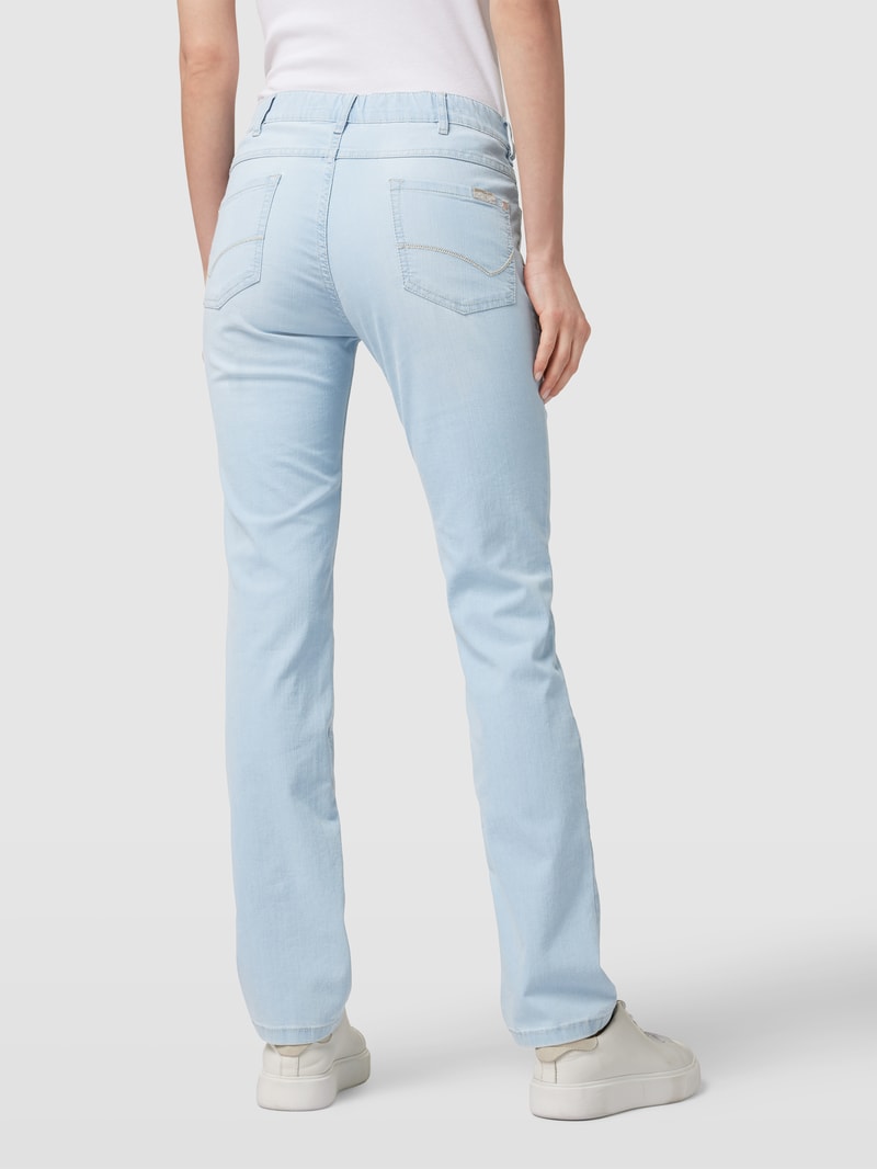 Jeans im 5-Pocket-Design Modell 'CARLA' in hellblau