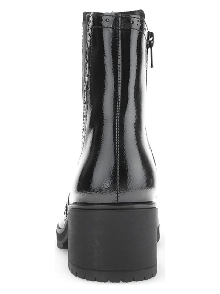 Gabor Leder-Stiefeletten in Schwarz günstig kaufen