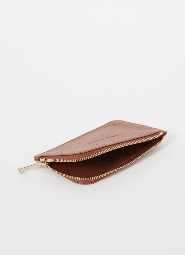 Porta carte Longchamp Le Foulonné in pelle