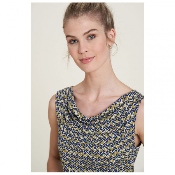 Tranquillo - Women's Gathered Neck Jersey-Top