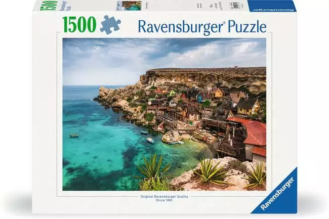 Puzzle 1500 Teile - Popey Village, Malta
