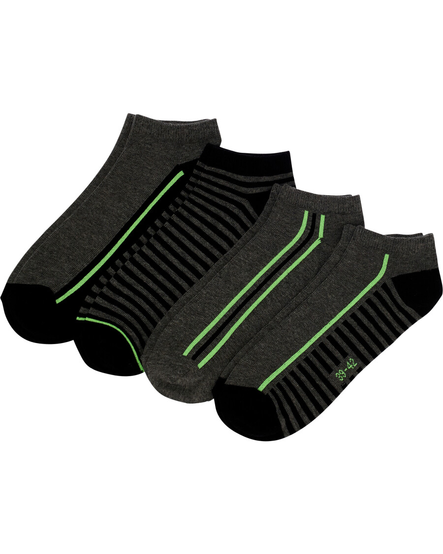 Sneakersocken mit Streifen