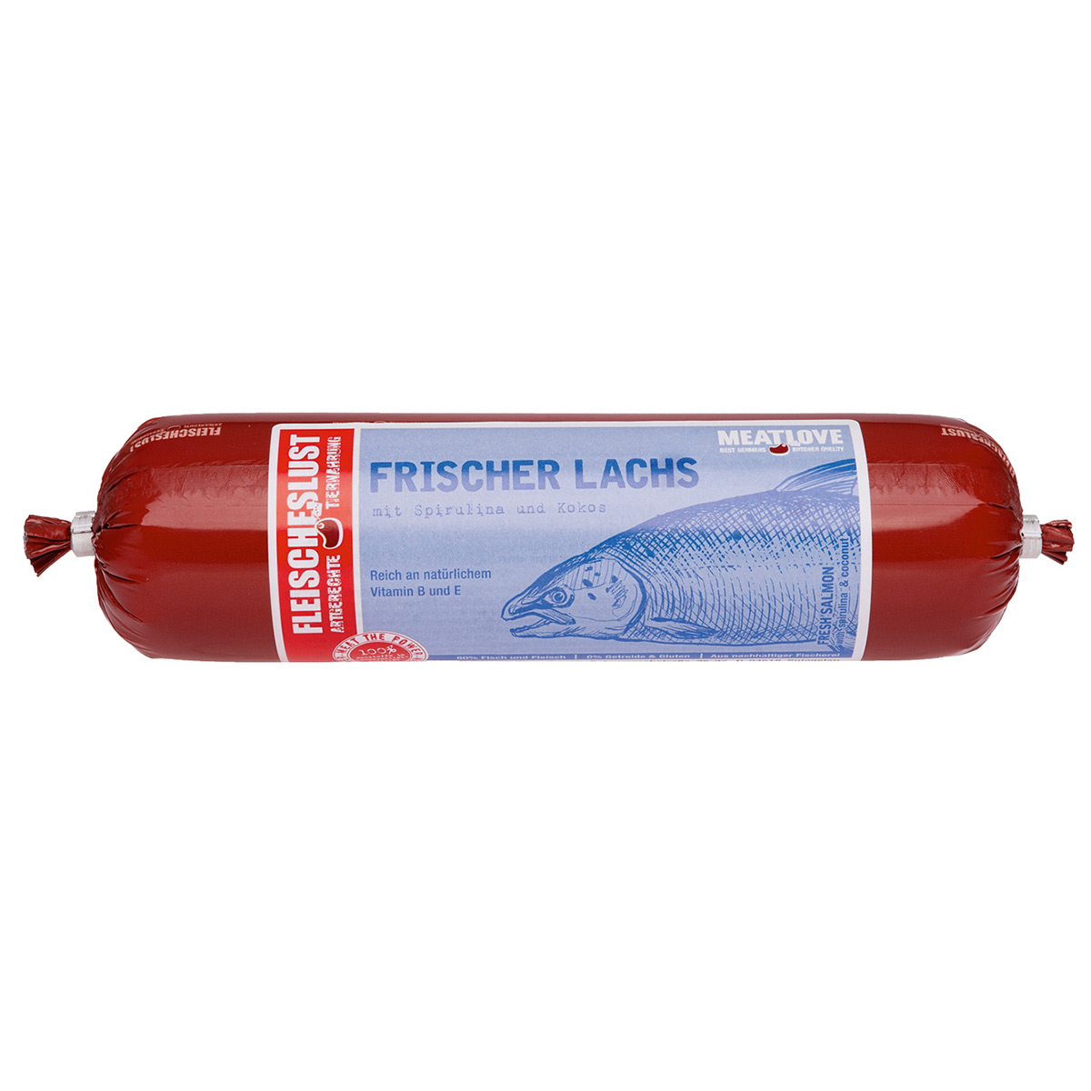 Fleischeslust Futterwurst Frischer Lachs kaufen bei ZooRoyal