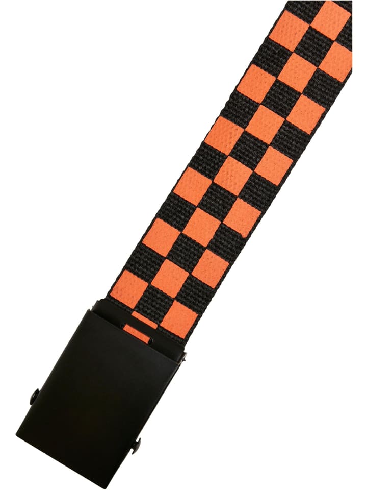 Urban Classics Urban Classics Gürtel in black/orange günstig kaufen