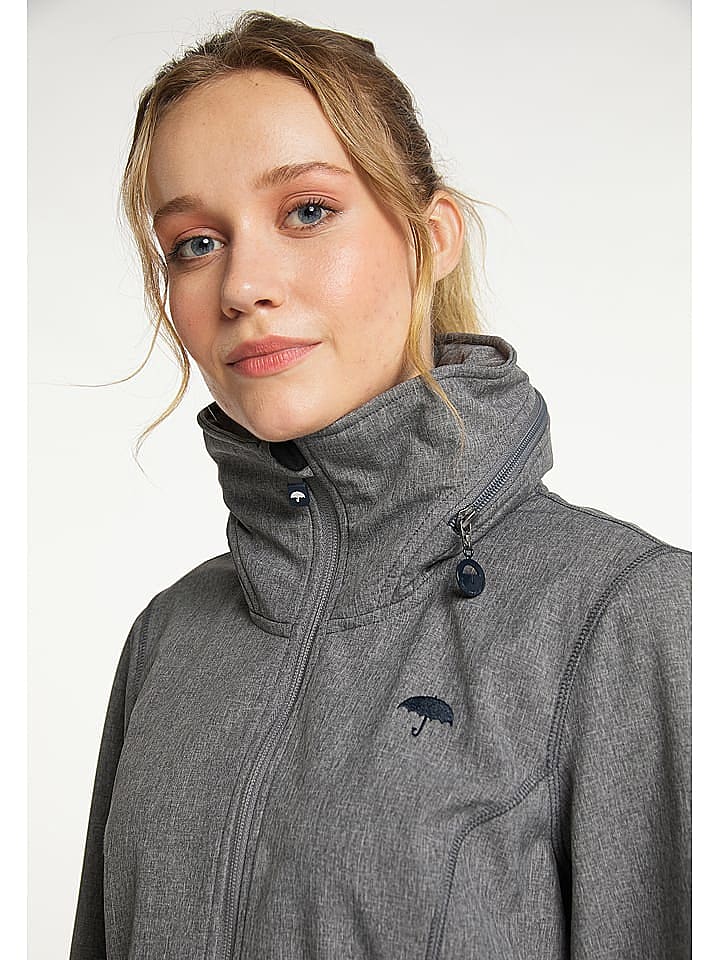 Schmuddelwedda Softshellmantel in Grau günstig kaufen XL