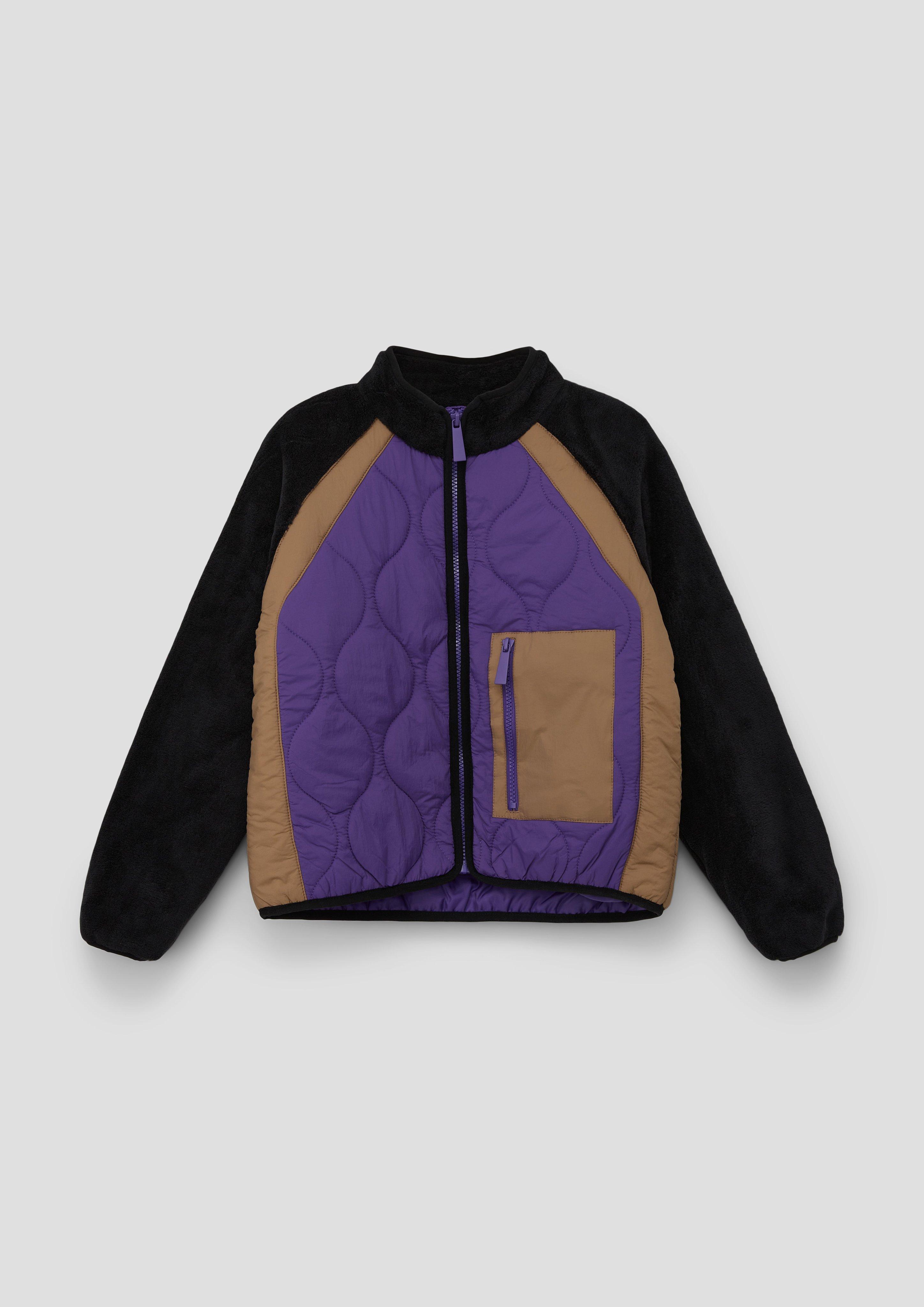 Jacke im Fabricmix  2133985-9999