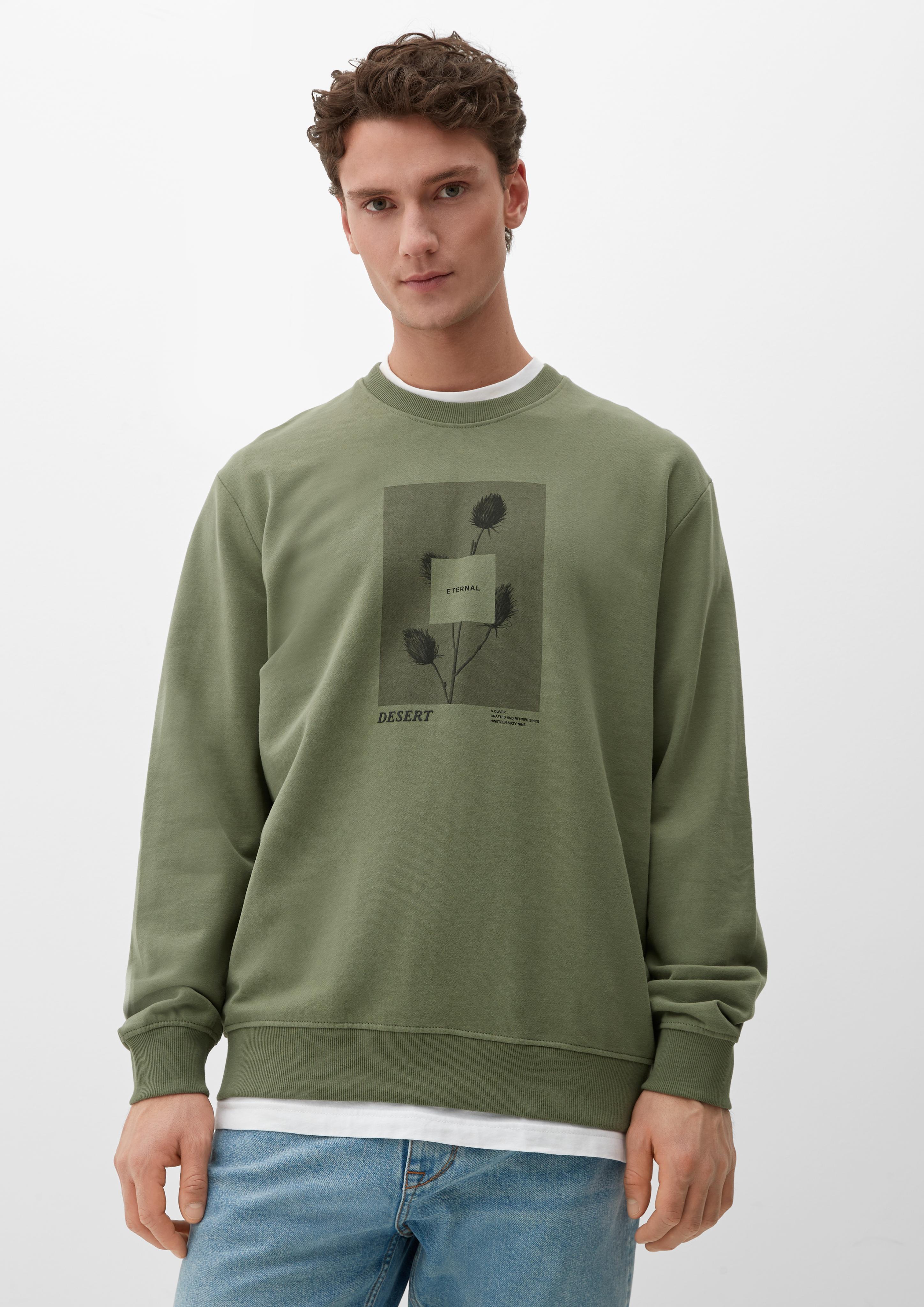 Sweatshirt mit Frontprint  2129498-78D1