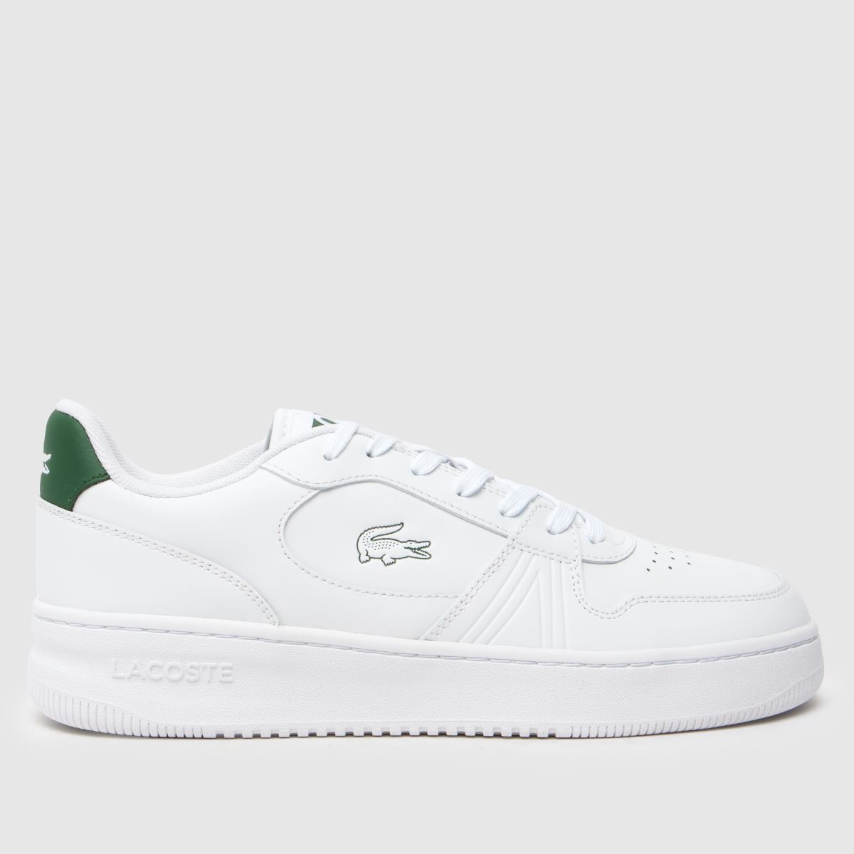 Lacoste – L001 – Vita och gröna träningsskor