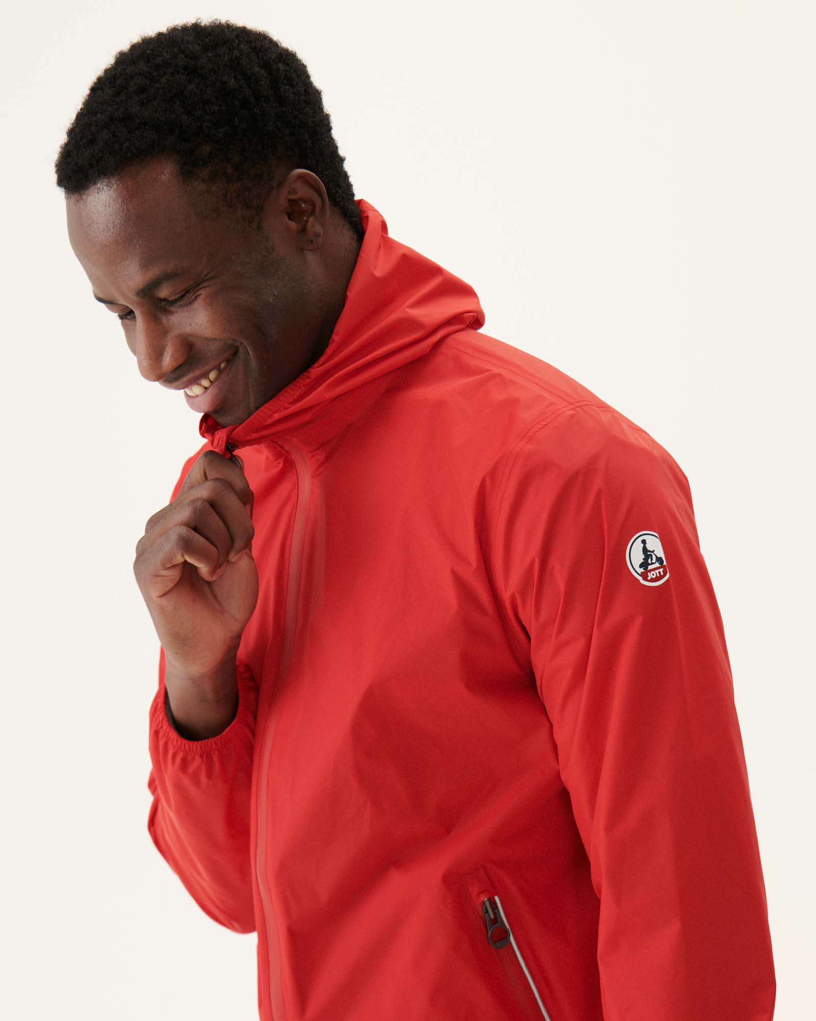 Imperméable long paquetable Rouge vif Stockholm
