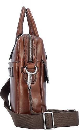 The Bridge Williamsburg Aktentasche Leder 37 cm Laptopfach
