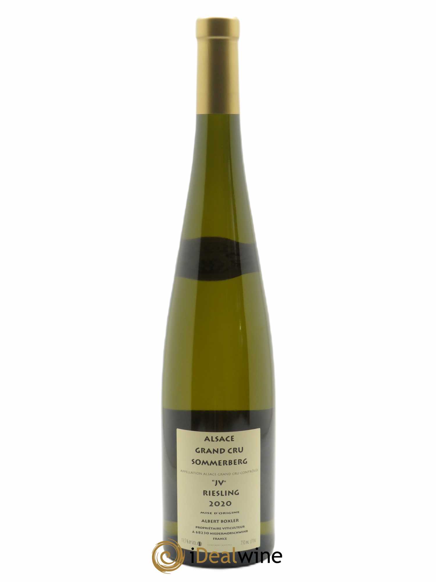 Riesling Grand Cru Sommerberg Jeunes Vignes Albert Boxler  2020 - Lot de 1 Bouteille