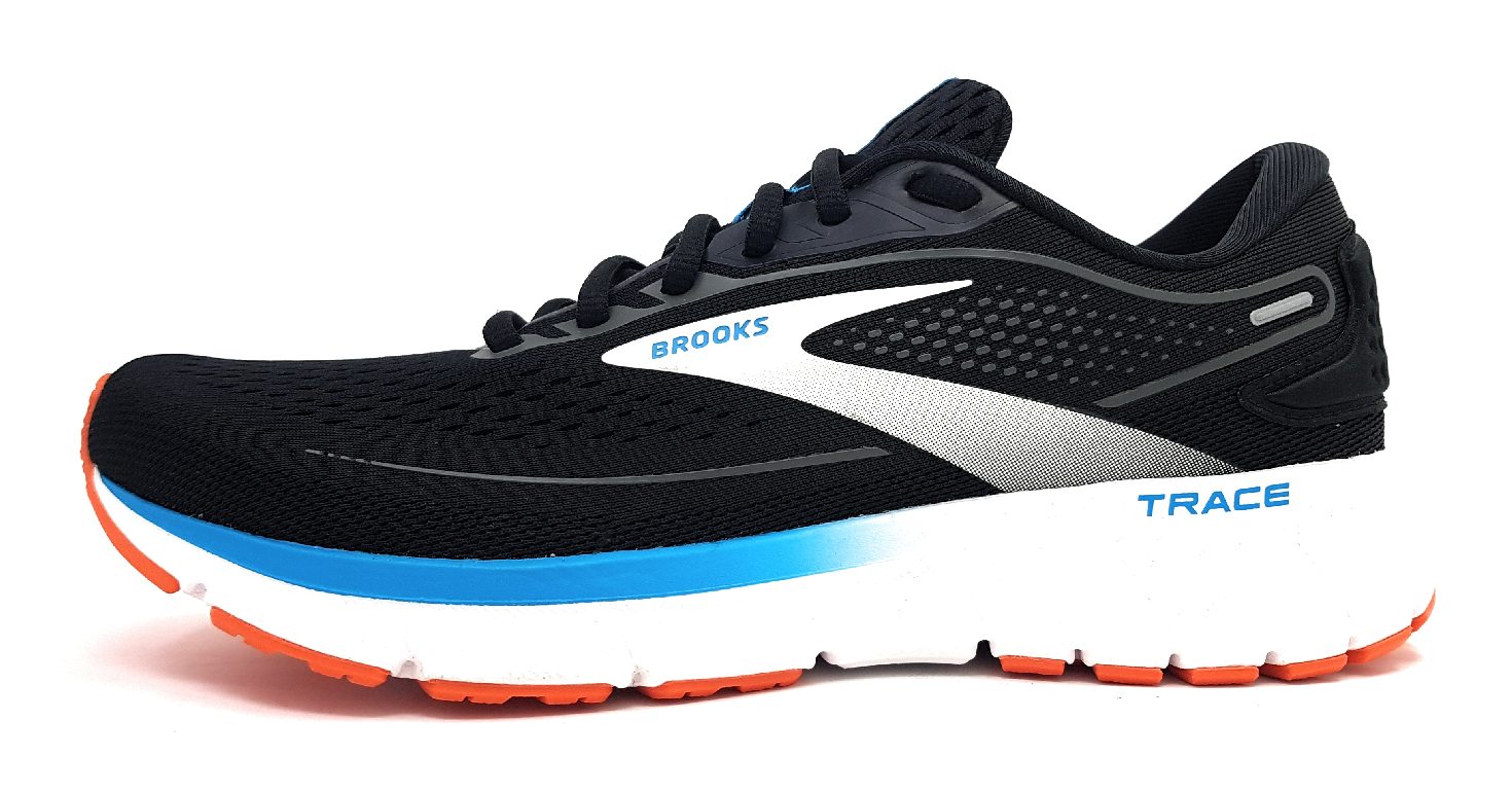 Brooks Trace 2 1103881D Schwarz 007 Black/Ocean/Orange