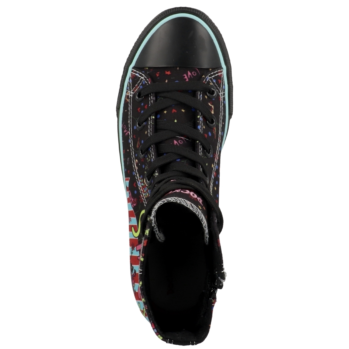 Dockers by Gerli 36UR211 X Art Limited Edition Sneaker mid schwarz