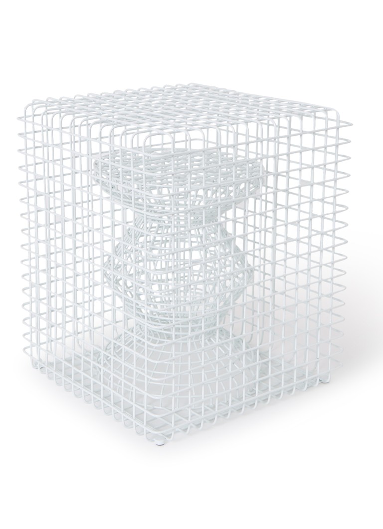 Scaun WOLSPOTTEN din sârmă zigzag, 47 cm